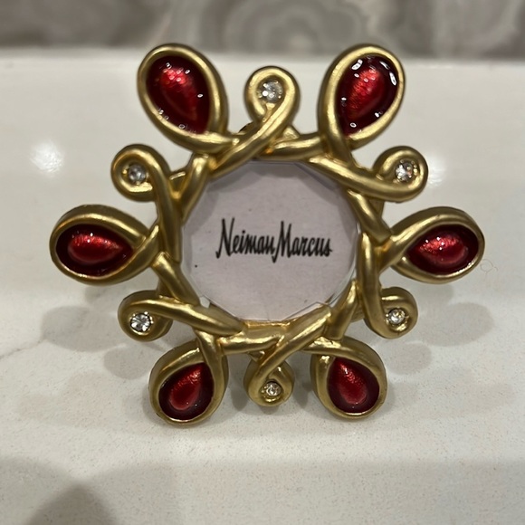 Jay Strongwater for Neiman Marcus Mini Picture Frame 2” - Picture 1 of 5